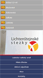 Mobile Screenshot of lichtenstejnske-stezky.cz